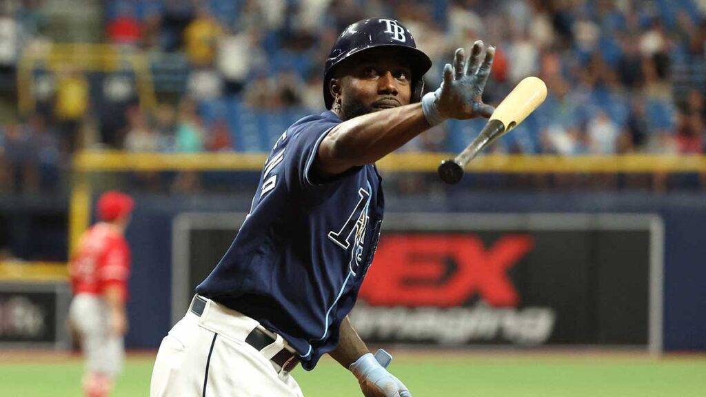 Randy Arozarena no tuvo una buena tarde con los Rays. Reuters